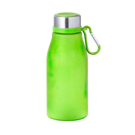 Bidon Éco-responsable Personnalisé 370ml - Katsur Matières : PET recyclé Couleurs : blanc personnalisable avec votre logo