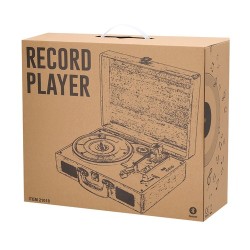 Platine Vinyle Portable Personnalisée - Vinilux livraison express 24h 48h