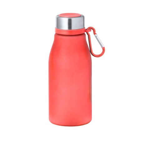 Bidon Éco-responsable Personnalisé 370ml - Katsur Matières : PET recyclé Couleurs : noir impression logo haute qualité