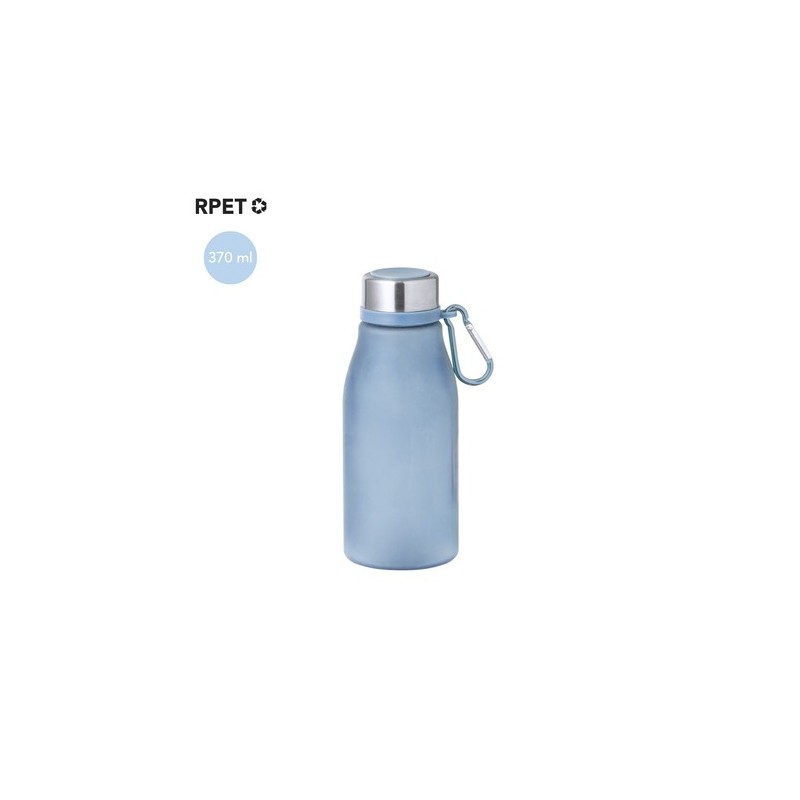 Bidon Éco-responsable Personnalisé 370ml - Katsur Matières : PET recyclé Couleurs : rouge objet promotionnel éco-responsable