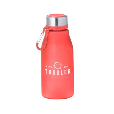 Bidon Éco-responsable Personnalisé 370ml - Katsur Matières : PET recyclé Couleurs : vert impression logo haute qualité