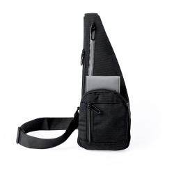 Bandoulière Éco-responsable et Pratique Personnalisée pas cher Fadaok Matières : polyester Couleurs : noir