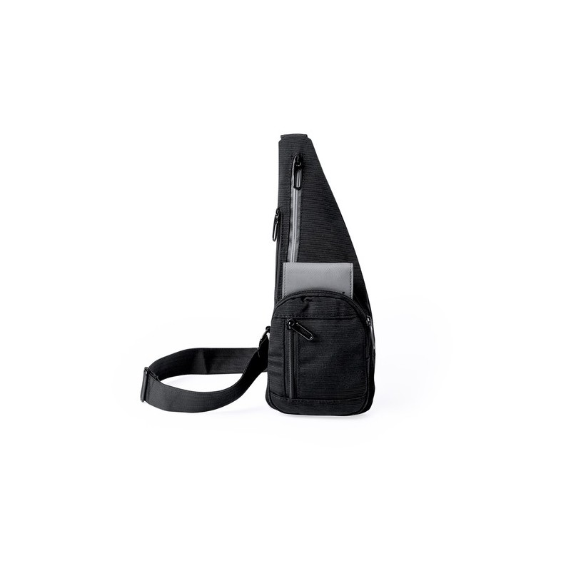 Bandoulière Éco-responsable et Pratique Personnalisée pas cher Fadaok Matières : polyester Couleurs : noir