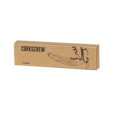Tire-Bouchon Ouvre Bouteille Personnalisé Économique pour Sommeliers Mansen Matières : bois objet promotionnel éco-responsable
