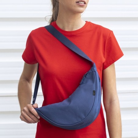 Sac Banane Personnalisé Durable et Stylé - Stiva Couleurs : gris Matières : polyester recyclé impression logo haute qualité
