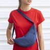 Sac Banane Personnalisé Durable et Stylé - Stiva Couleurs : gris Matières : polyester recyclé impression logo haute qualité