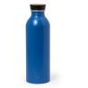 Gourde Éco-responsable Chic en Aluminium Recyclé Claud Matières : bambou Couleurs : argenté accessoire événementiel unique