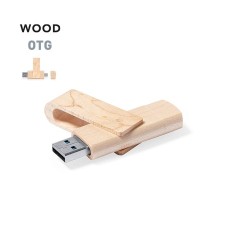 Clé USB Personnalisable 16 Go Kluivert Matières : bois
