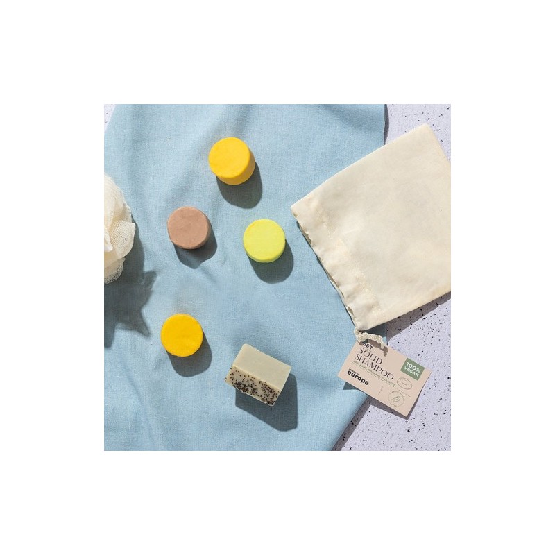 Set de Shampooing Végétalien Personnalisé pas cher - Beauté Naturelle Turuen livraison express 24h 48h
