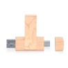 Clé USB Personnalisable 16 Go Kluivert Matières : bois personnalisable avec votre logo