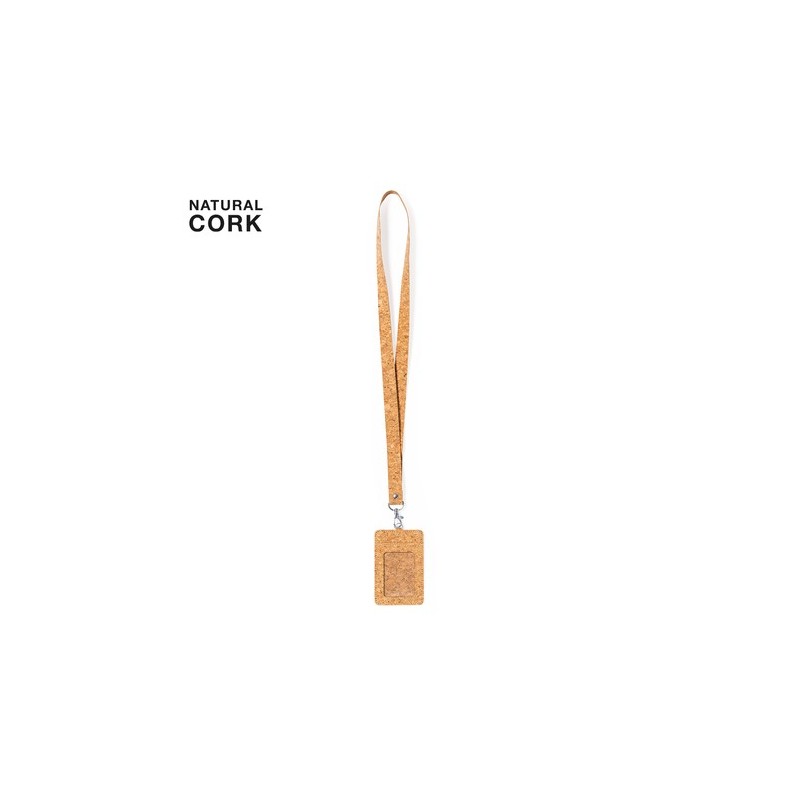 Lanyard Éco-responsable et Pratique Personnalisé Porte-Badge pas cher Beryel