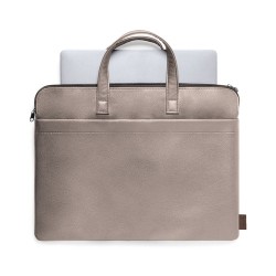 Porte-Documents Éco-responsable Personnalisé et Élégant Poirel à prix réduit Matières : cuir recyclé Couleurs : bleu marine obje