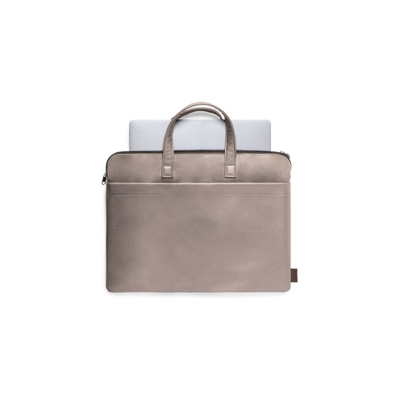 Porte-Documents Éco-responsable Personnalisé et Élégant Poirel à prix réduit Matières : cuir recyclé Couleurs : bleu marine obje
