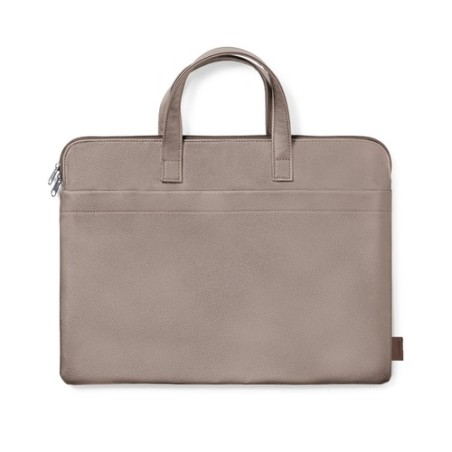 Porte-Documents Éco-responsable Personnalisé et Élégant Poirel à prix réduit Matières : cuir recyclé Couleurs : bleu marine obje