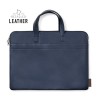 Porte-Documents Éco-responsable Personnalisé et Élégant Poirel à prix réduit Matières : cuir recyclé Couleurs : marron cadeau en