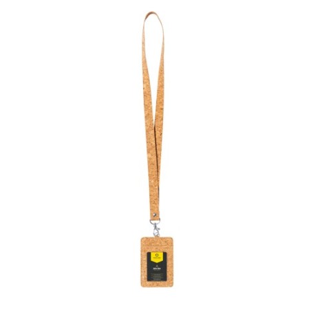 Lanyard Porte-Badge Beryel en Liège Écologique