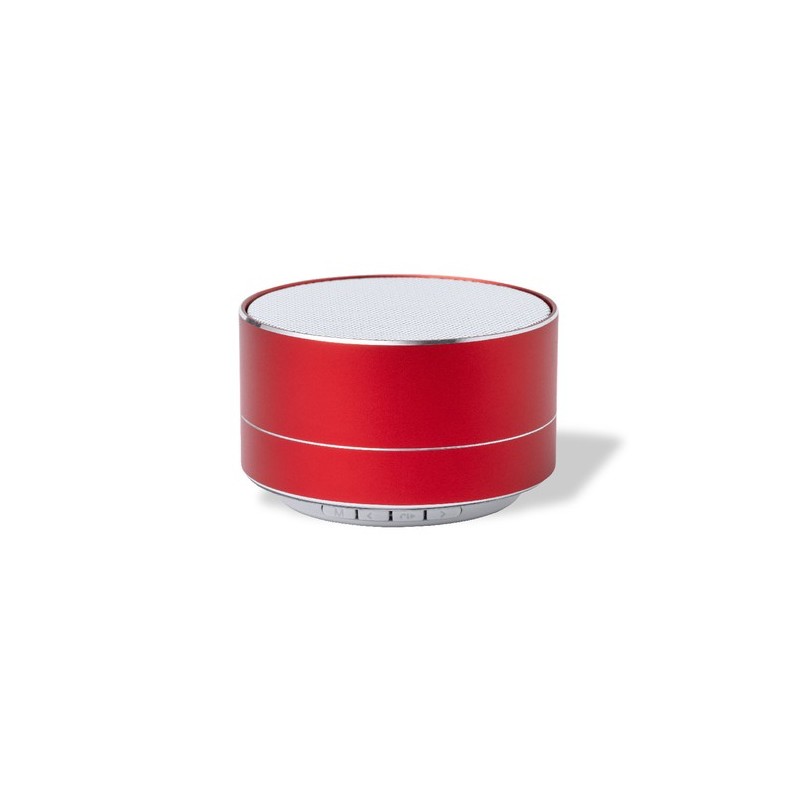 Haut-Parleur Éco-responsable Bluetooth Personnalisé Skind pas cher Matières : aluminium recyclé  Couleurs : noir cadeau affaires