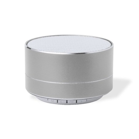 Haut-Parleur Éco-responsable Bluetooth Personnalisé Skind pas cher Matières : aluminium recyclé  Couleurs : rouge goodies public