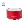 Haut-Parleur Éco-responsable Bluetooth Personnalisé Skind pas cher Matières : aluminium recyclé  Couleurs : argenté impression h