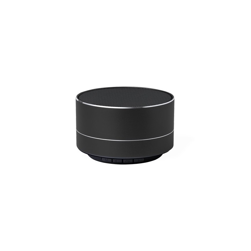 Haut-Parleur Éco-responsable Bluetooth Personnalisé Skind pas cher Matières : aluminium recyclé  Couleurs : argenté objet public