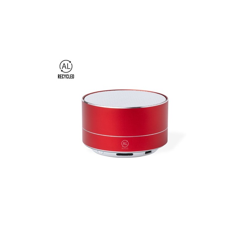 Haut-Parleur Éco-responsable Bluetooth Personnalisé Skind pas cher Matières : aluminium recyclé  Couleurs : bleu livraison expre