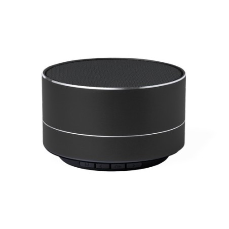 Haut-Parleur Éco-responsable Bluetooth Personnalisé Skind pas cher Matières : aluminium recyclé  Couleurs : bleu marquage couleu