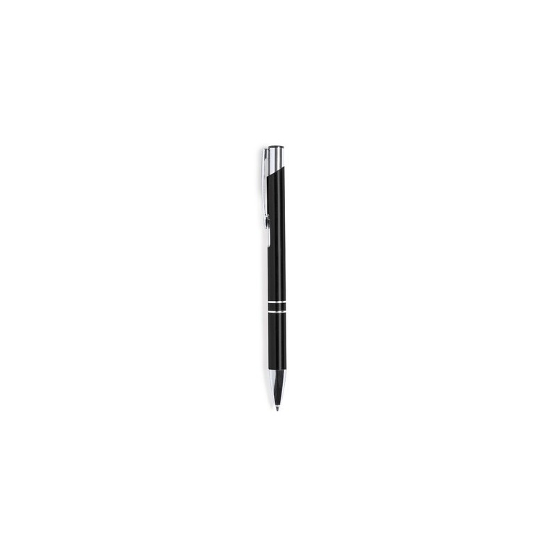 Stylo Éco-responsable et Élégant Personnalisé pas cher - Luggins Matières : aluminium recyclé  Couleurs : noir