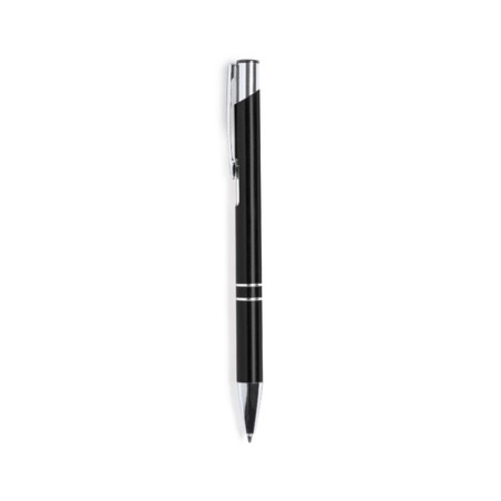 Stylo Éco-responsable et Élégant Personnalisé pas cher - Luggins Matières : aluminium recyclé  Couleurs : noir