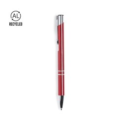 Stylo Éco-responsable et Élégant Personnalisé pas cher - Luggins Matières : aluminium recyclé  Couleurs : noir 2