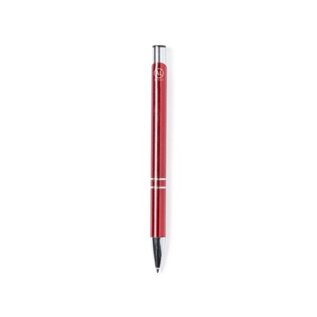 Stylo Éco-responsable et Élégant Personnalisé pas cher - Luggins Matières : aluminium recyclé  Couleurs : noir cadeau entreprise