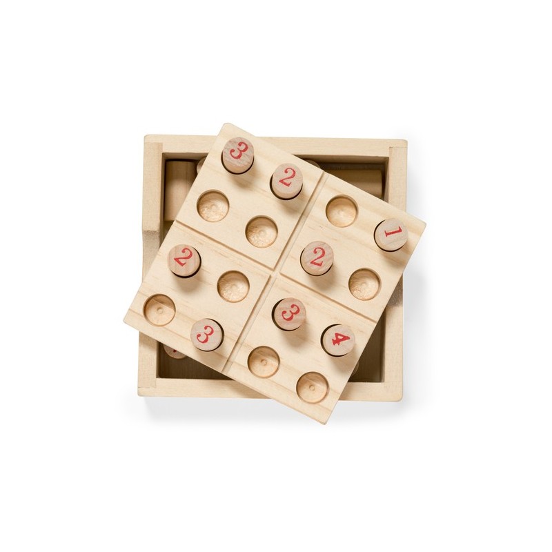 Jeu d'Habilité Personnalisé Éco-responsable Crested pas cher Matières : bois personnalisable avec votre logo