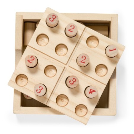 Jeu d'Habilité Personnalisé Éco-responsable Crested pas cher Matières : bois personnalisable avec votre logo