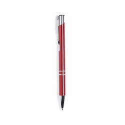 Stylo Éco-responsable et Élégant Personnalisé pas cher - Luggins Matières : aluminium recyclé  Couleurs : noir impression haute 