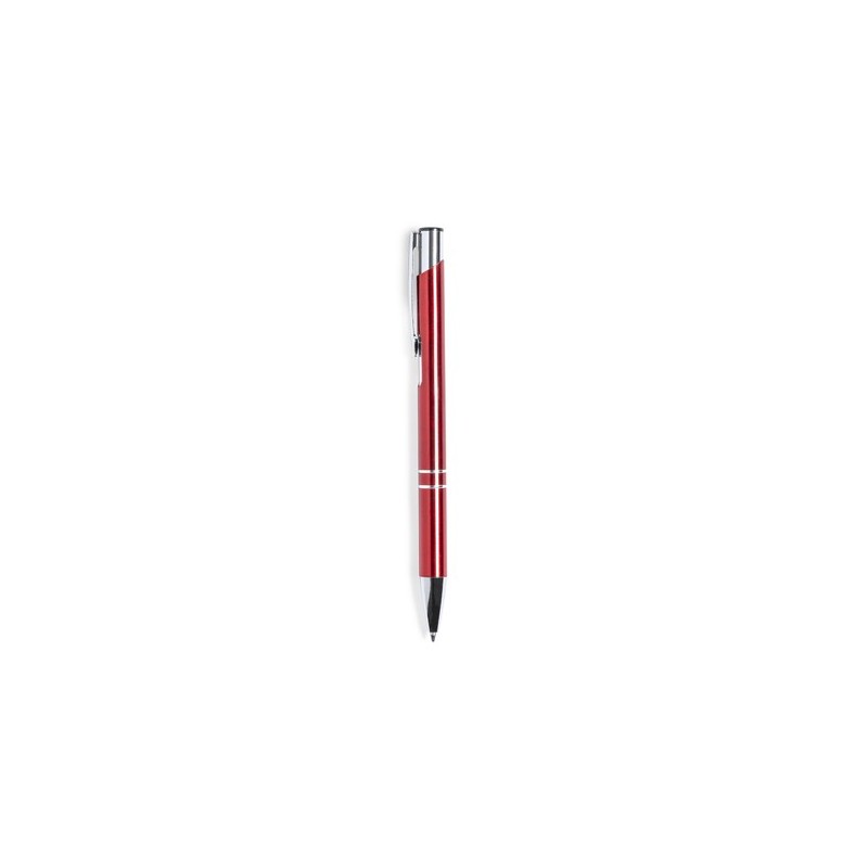 Stylo Éco-responsable et Élégant Personnalisé pas cher - Luggins Matières : aluminium recyclé  Couleurs : noir impression haute 
