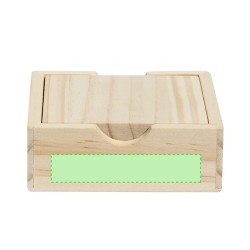 Jeu d'Habilité Personnalisé Éco-responsable Crested pas cher Matières : bois marquage laser ultra précis