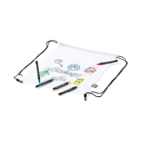 Sac à Dos Éco-responsable Personnalisé avec Trolley Balard Gibut Matières : PET recyclé Couleurs : blanc goodies publicitaire év