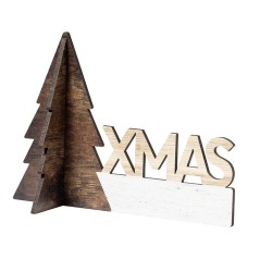 Ornement de Noël Personnalisé Gemind Matières : bois cadeau entreprise pas cher