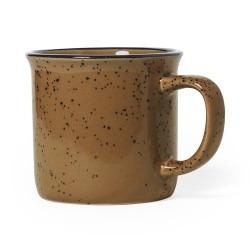 Mug Vintage Personnalisable Éco-responsable - Tasse Lanay Matières : céramique Couleurs : marron