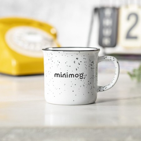 Mug Vintage Personnalisable Éco-responsable - Tasse Lanay Matières : céramique Couleurs : marron objet publicitaire robuste