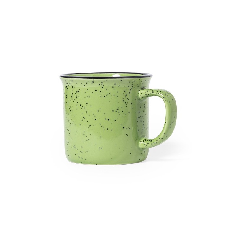 Mug Vintage Personnalisable Éco-responsable - Tasse Lanay Matières : céramique Couleurs : marron personnalisation sur mesure