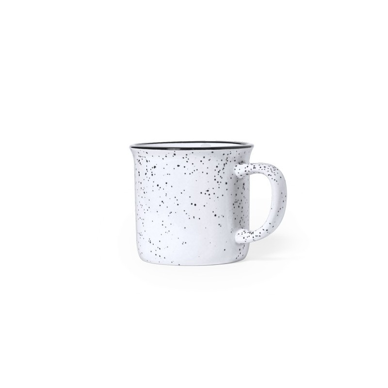 Mug Vintage Personnalisable Éco-responsable - Tasse Lanay Matières : céramique Couleurs : marron personnalisable avec votre logo