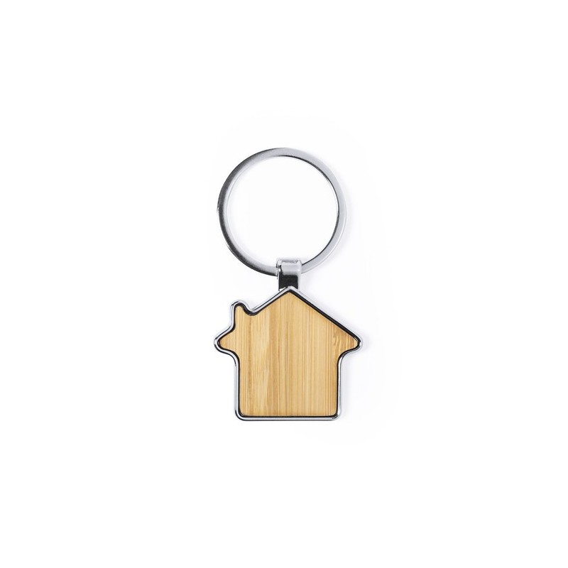 Porte-Clés Publicitaires Personnalisés Cutum Matières : bambou personnalisable avec votre logo
