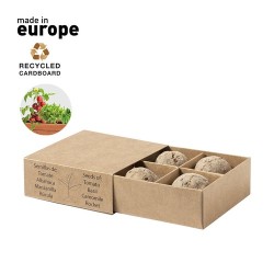 Kit Éco-responsable de Jardin Personnalisé Pas Cher - Tomarux Matières : carton recyclé