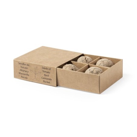 Kit Éco-responsable de Jardin Personnalisé Pas Cher - Tomarux Matières : carton recyclé cadeau entreprise pas cher