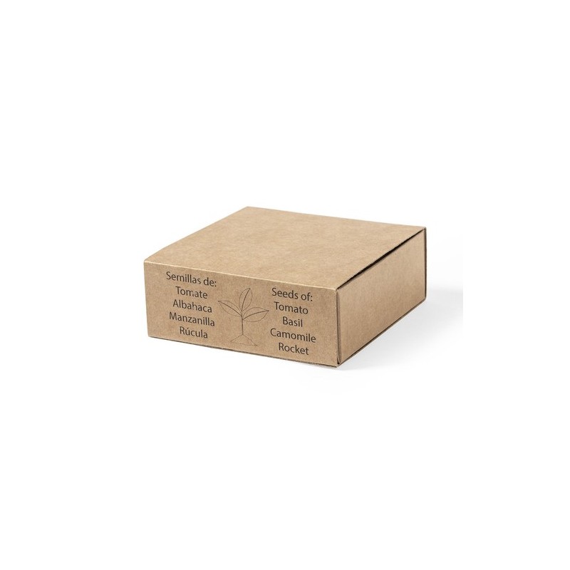 Kit Éco-responsable de Jardin Personnalisé Pas Cher - Tomarux Matières : carton recyclé goodies publicitaire événementiel