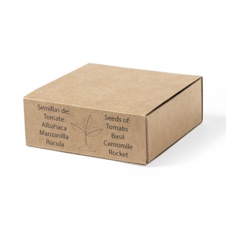 Kit Éco-responsable de Jardin Personnalisé Pas Cher - Tomarux Matières : carton recyclé goodies publicitaire événementiel