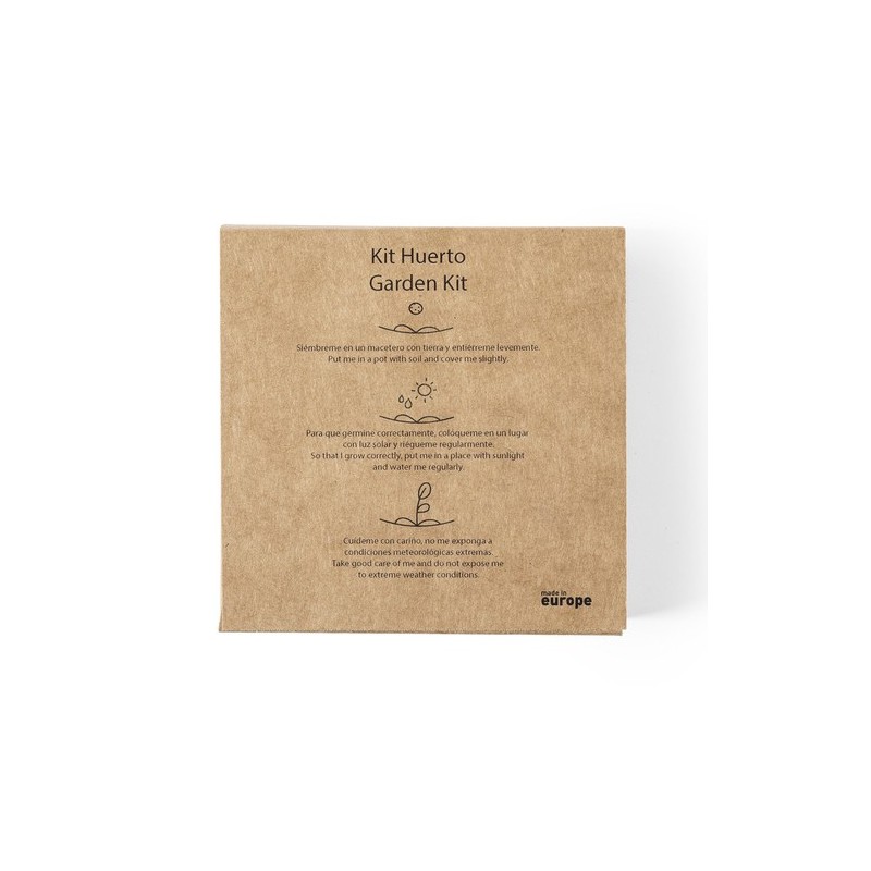 Kit Éco-responsable de Jardin Personnalisé Pas Cher - Tomarux Matières : carton recyclé marquage laser ultra précis