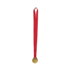 Médaille Dorée Personnalisée - Maclein Matières : métal Couleurs : doré