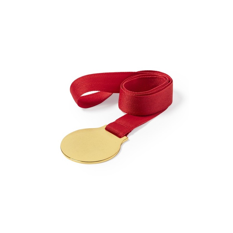Médaille Dorée Personnalisée - Maclein Matières : métal Couleurs : doré cadeau entreprise pas cher