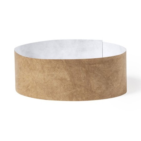 Bracelet personnalisé idéal pour vos événements - Sowel pas cher Matières : tyvek Couleurs : naturel